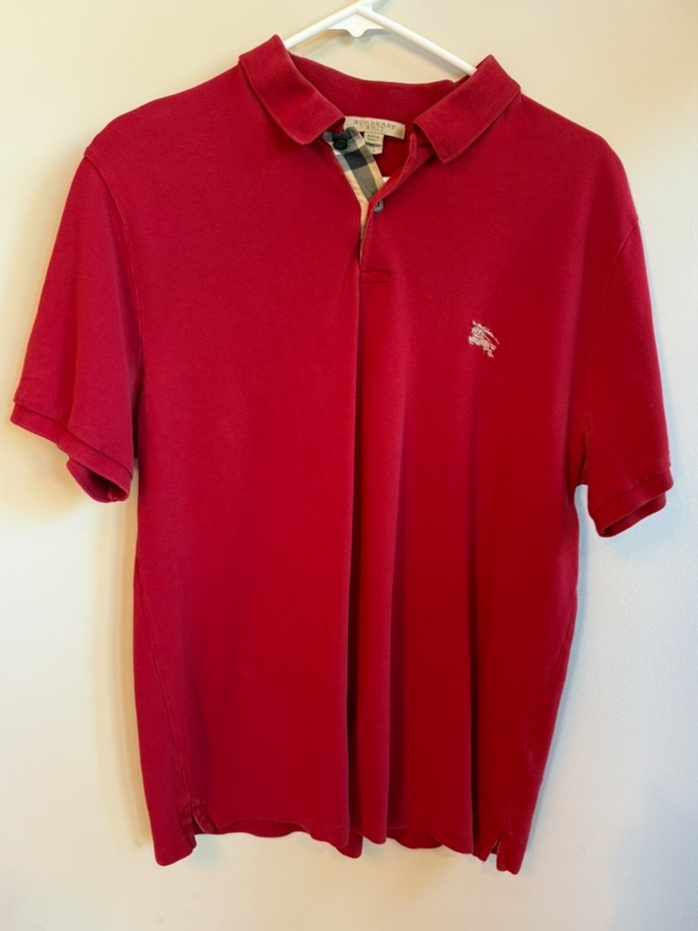 Burberry Brit Men’s Polo in red